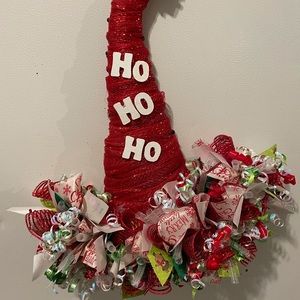 Christmas Hat Wreath